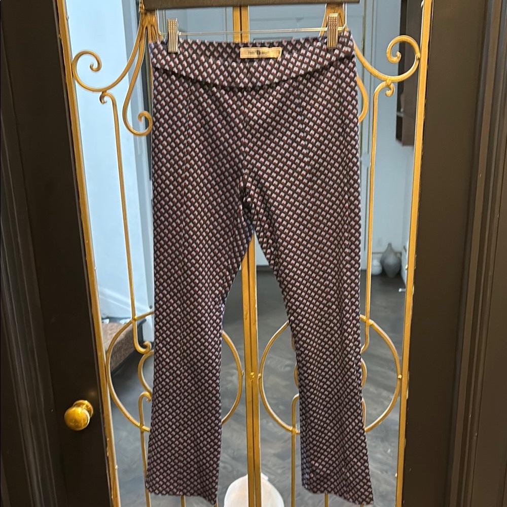 Spandex navy,light blue & burgundy work out Pants yoga wide leg Tory sport